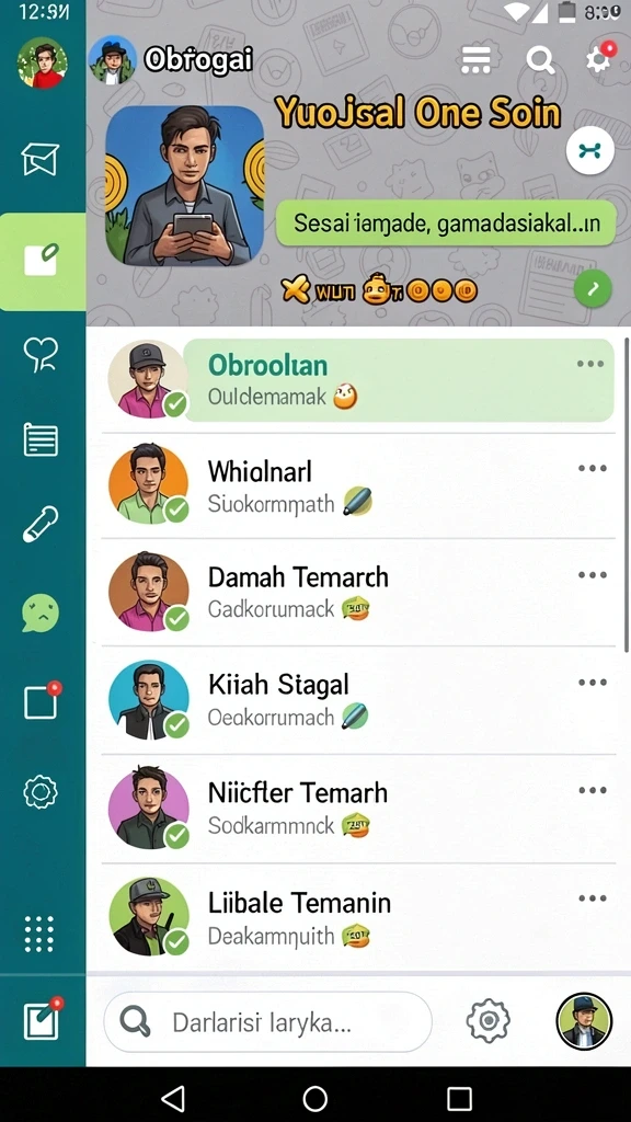 mamen123 - Tampilan antarmuka yang modern dan menarik.
