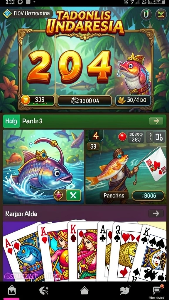 poros77 - Tampilan antarmuka aplikasi yang user-friendly.